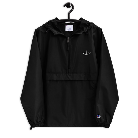 "R1CHSOCI3TY x CHAMPION" PINON Embroidered Packable Jacket